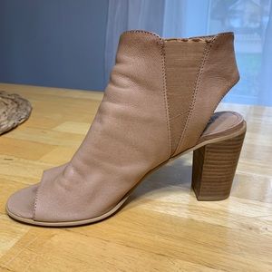 Steve Madden Peep Toe Ankle Boots